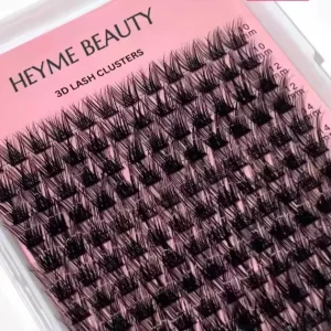 3D Segment Cluster Lashes PBT Material Cruelty Free Self Adhesive Reusable Individual Volume 8mm 18mm