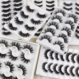 3D Silk Faux Mink Eyelashes Create Your Own Brand Eyelashes Faux Mink Lash With Private Label Eyelashes