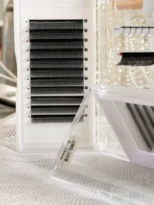 3D Spike Clover W Eyelash Extension C D LU Curl Hybrid Wispy Lashes Natural Premade Volume Fan Lashes Makeup