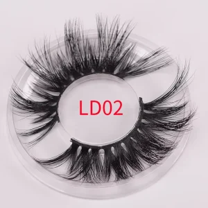 3D Strip Faux Mink Eye Lashes Vendors 25Mm Faux Mink Lashes and Private Label Vegan Faux Mink Eyelashes