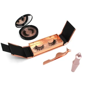 3D Synthetic Eyelashes with Custom High Quality Paper Card Box Private Logo Package Box