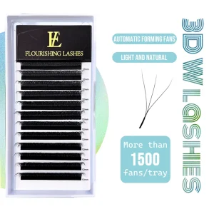 3D W Lashes YY Series 3D W Shaped Clover Eyelash Extensions