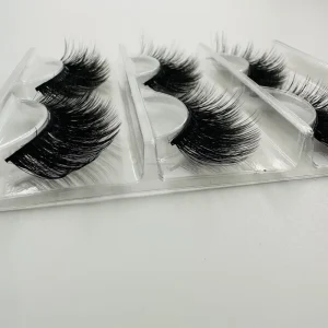 3D for False Eyelashes Lightweight Super Soft Comfortable Handmade Full Strip 5d Silk Mink Customizable