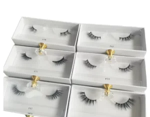 3d Lashes Full Strip Eyelashes Half Lash Pre Mapped Half Corner Lashes Natural Faux Mink cat Eye Eyelashes