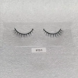 3d Mink Lashes 10mm 20mm Volume Natural Lashes With Clear Tray Strip Mink Eye Lash Vendors Eyelashes Bulk