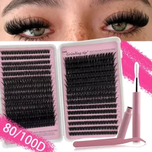426Pcs Mixed Length Cluster Lash Kit DIY Volume Eyelash Extensions