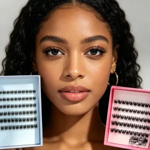 46 Pairs Lightweight Thick Individual Lash Clusters for Social Media