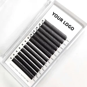 4D Easy Fan Russian Volume Crisscross Wispy Clusters Fox eye Look 8-13mm Mix Length Professional Supplies for Lash Techs
