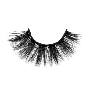 5 Pairs 3D Full Strip Deep-Wave Lashes Natural Transparent Plastic Cotton Band False Eyelashes