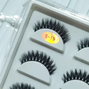 5 Pairs Full Lash False Strip Lashes 3D 5D 6D 8D Natural Lashes Fluffy Short Eyelashes