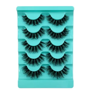 5 Pairs Mega Volume Strip Lashes Factory Supplier in Simple Pack False Eyelashes