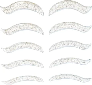5 Sizes Lash Lift shields Korean Glueless Lash Lift Pads Designed for Open-eye Eyelash Lift Self Adhesive Eyelash Perm Rods
