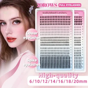5 Styles Bottom Lash Cluster Manga Lash Clusters Spike Lashes Lower Lashes Wispy Bottom Individual Lashes 6 21mm Natural Eyelash