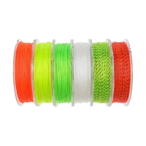 50M Fly Fishing Backing Line 8 Strands Polyester Braided Line Sinking Fly Fishing Reel Spare Line Gear Wire Pesca