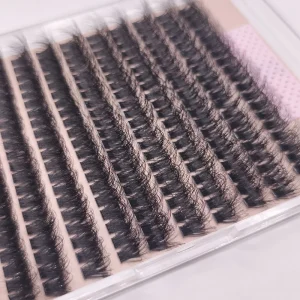 5D Effect Fluffy Fans New Design DIY Lash Cluster Kit Segment Eyelash 60D 80D 100D Individual Cluster Lashes