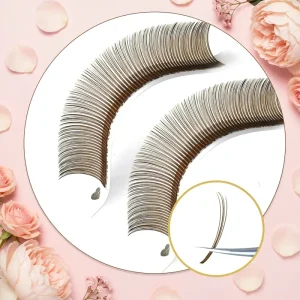 5D Fairy Eyelash Extensions Spikes Wet Lashes Cluster Premade Fans 5D Flora Eyelashes Makeup