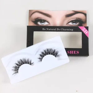 5D False Lashes Private Label Full Strip Eyelashes Custom Lash Box Lashes