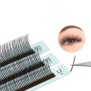 5D Flower Spikes Lashes Premade Flora Lash Extension Matte Closed Fan Volume Eyelashes Fairy Manga Style
