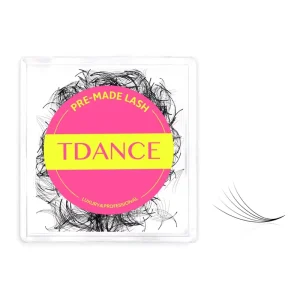 5D Handmade C D Curl Premade Volume Loose Fans Pointy Base 0.07 8 15MM TDANCE Premade Loose Fans Eyelash Extensions Supplies