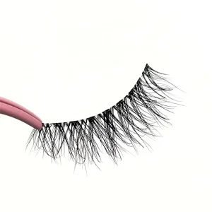 5D Private Label Eyelashes Clear Band Mink Eyelashes 3D Mink Eyelashes Crystal Band Collection Lashes