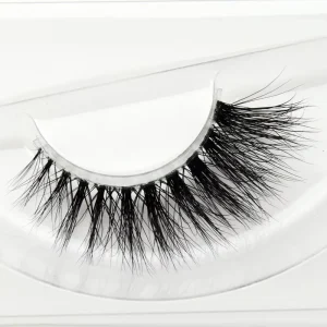 5D Private Label Eyelashes Clear Band Mink Eyelashes 3D Mink Eyelashes Crystal Band Collection Lashes F36
