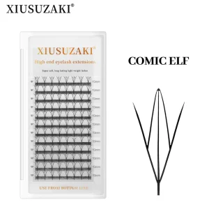 5D Upgraded Comic Spire Fairy Super Soft Hair Eyelash Shop Special Grafting Feather Comic ELF Eyelash Extension