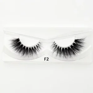 5d Private Label Eyelashes clear Band Mink Eyelashes Vendor 3D Mink Eyelashes Crystal Band Collection Lashes F Series