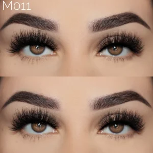 5d Soft 15mm 3D Mink Eyelash 15mm Mink Lash Strip Private Label