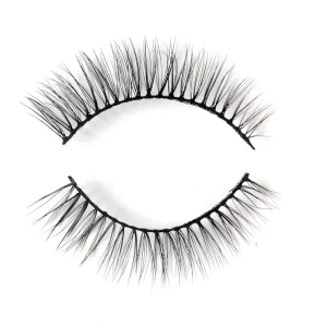60 Times Wear Private Label Customized Packaging Box for 3D Fake Mink Lashes 25mm Silk Cruelty Free Natural for