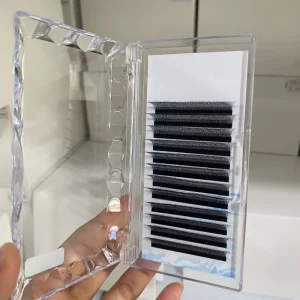 6D Clover Lashes 0.07 Lash Supplies W Shape D Curl Eyelash Extension Indiviudal Premade Fans