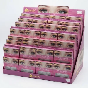 6D Handmade Mink Hair Eyelashes Natural Soft Wispy Dramatic Volume 0.07MM Thickness Eye Lash Extension for Makeup