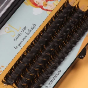 8 16mm Fluffy 100D Private Label Cluster Lashes DD Diy Lash Extension Kit Eyelashes Cluster Diy Eyelash Extensions Kit Dy Lashes