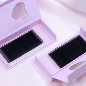 8 18mm Length Classic Regular Eyelashes C D Curl Full Dense Fluffy Classic Eyelash Extensions