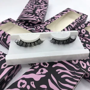 A3D36 Own Brand Eyelashes 3d Faux Mink Eyelashes Natural Wispy Full Strip Lashes