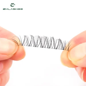 AIR Lash Private Label Faux Mink Superfine Band Cat Eyelash Korean PBT Fiber Clear Band 3D Faux Mink Eyelash