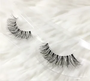 ALICEBEAUTY Luxury Strip 3D Eyelashes Invisible Band Vegan Faux Eyelash Clear Band False 3D Eye Lashes