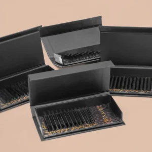 Abonnie lb lj Lc Matte Lash Extensions Eyelash Extensions Lash Trays Matte Black Cashmere Soft Silk Velvet Lash Trays