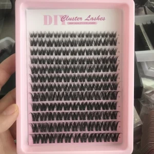 Airy Light Thin Hair Soft Texture No Heavy Feeling Daily Minimalist Natural Eye Styling Spike Cluster Lashes