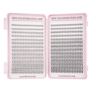 All in One DIY Lash Solutions Individual Cluster False Eyelashes Natural Mixed Lengths OEM ODM Custom CE Certified