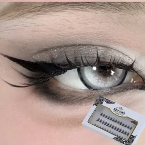 Anime Lashes Mixed Lengths Full Strip Eyelash Extensions Sexy Eye Look with L Curl for Bold Look