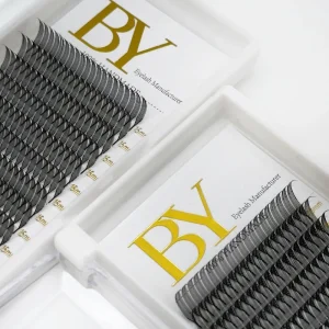 Anime Spike Lash Extensions Premade Comic Spire Custom Trays Soft Fluffy Anime Lash Extensions