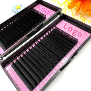 B C CC D DD L LC LD M Curl Volume Eyelashes 5-25mm Length 0.02-0.08 Individual Lash Custom Lash Extensions Trays