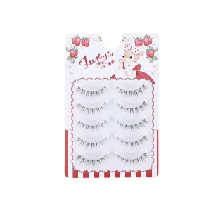 Baby Curved False Eyelashes 10mm Thick 3D Multi Layered Self-Adhesive Cruelty-Free Enlarged Naturally Free Burden