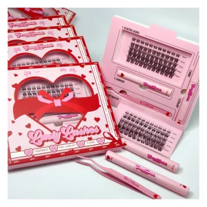 Beauty DIY Eyelash Extension Kit False Eyelashes Vendor Cluster Lashes