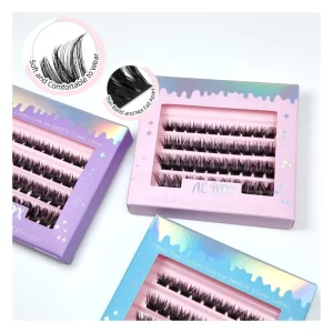 Beauty Eyelashes Segmented Lashes Set DIY Eyelash Extensions Precut Lash Clusters False Eyelashes