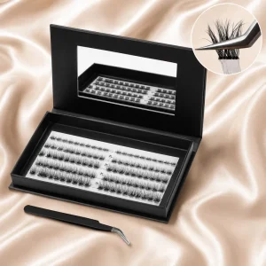 Beauty Supply Vendor Self Adhesive Lash Clusters No Glue Easy Apply 7 15DAY Hold 100% Handmade Spiky Volume Style for DIY Makeup