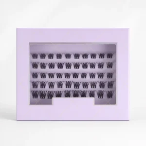Beginner Friendly Natural DIY Handmade Volume 6D-8D Eyelash Clusters Faux Mink 12 Rows Home