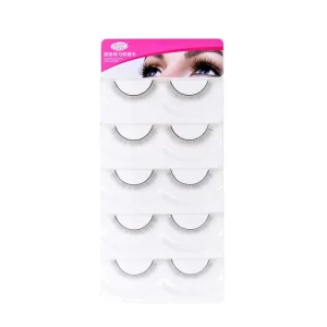 Beginners Practice False Eyelash 5 Pairs 10mm Private Label Lash Extensions Tools Full Strip Eyelash