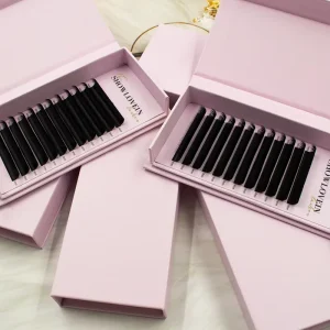 Best Selling C CC D DD Curl Extension Eyelash 0.03 0.05 0.07mm Premium Silk Cashmere Matte Black Lash Extensions