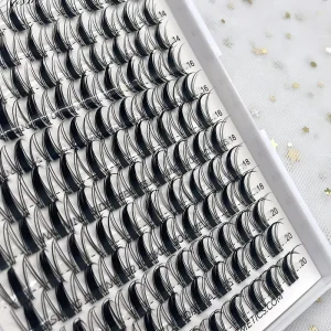 Best Selling Lash Clusters Single Length Lash Cluster Tray Cluster Lashes with Spikes and Bottoms